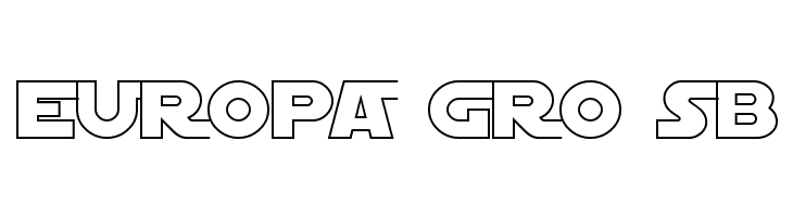 SF Distant Galaxy AltOutline  Free Fonts Download