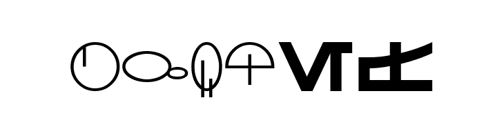 SF Distant Galaxy Symbols  Free Fonts Download