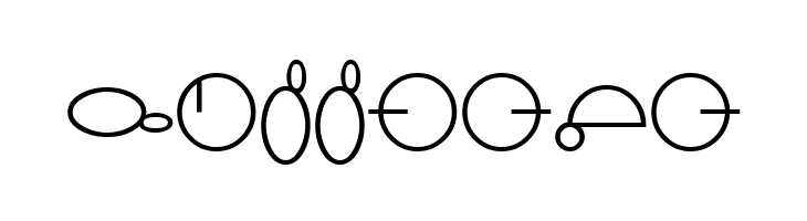 SF Distant Galaxy Symbols  Free Fonts Download