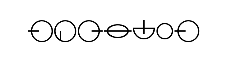 SF Distant Galaxy Symbols  Free Fonts Download