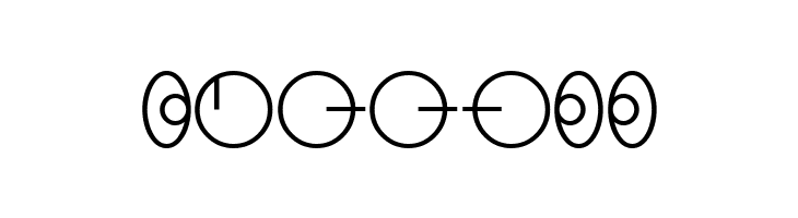 SF Distant Galaxy Symbols  Free Fonts Download