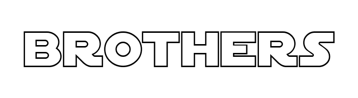 SF Distant Galaxy Outline  Free Fonts Download