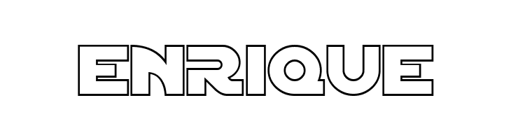 SF Distant Galaxy Outline  Free Fonts Download