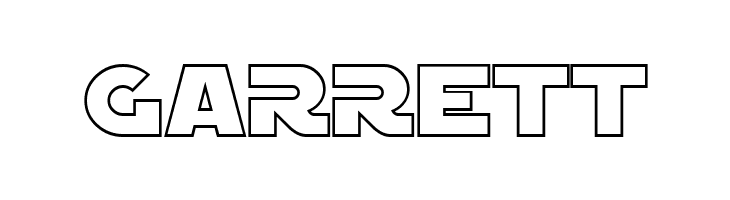 SF Distant Galaxy Outline  Free Fonts Download