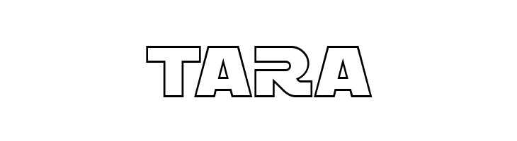 SF Distant Galaxy Outline  Free Fonts Download