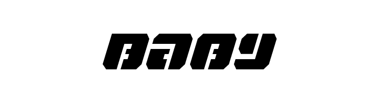 Dan Stargate Condensed Italic  Free Fonts Download