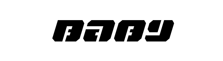 Dan Stargate Expanded Italic  Free Fonts Download