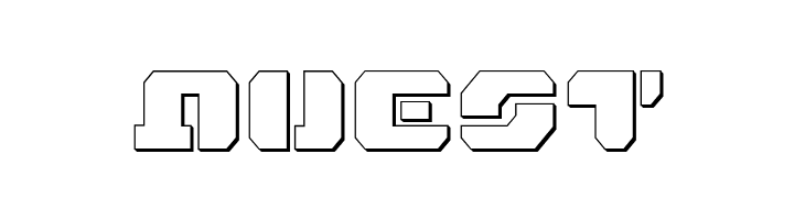 Dan Stargate Outline  Free Fonts Download