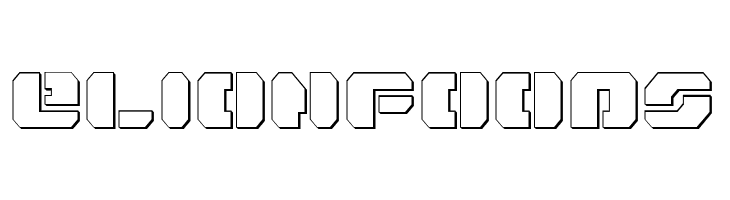 Dan Stargate Outline  Free Fonts Download