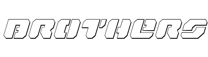 Dan Stargate Outline Italic  Free Fonts Download