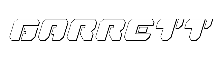 Dan Stargate Outline Italic  Free Fonts Download