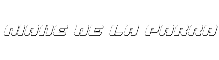 Dan Stargate Outline Italic  Free Fonts Download