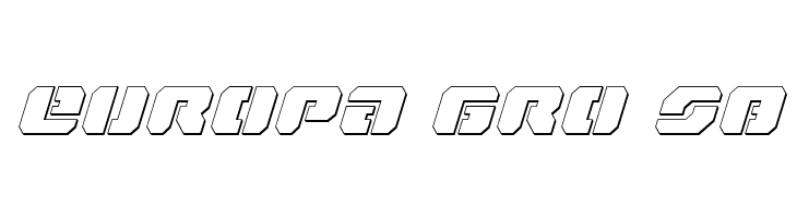 Dan Stargate Outline Italic  Free Fonts Download