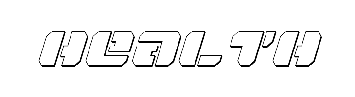 Dan Stargate Outline Italic  Free Fonts Download