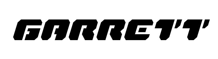 Dan Stargate Italic  Free Fonts Download