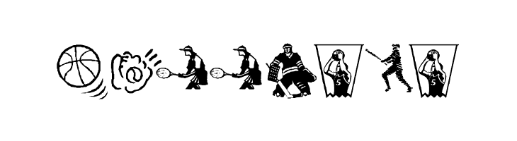 KR Sports Dings  Free Fonts Download