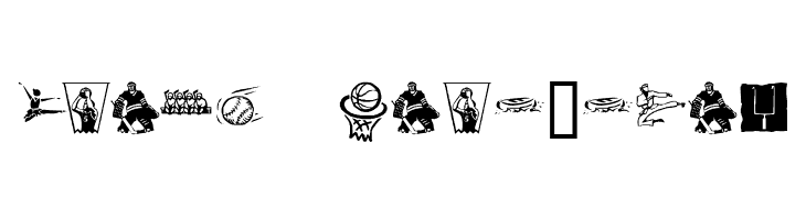 KR Sports Dings  Free Fonts Download
