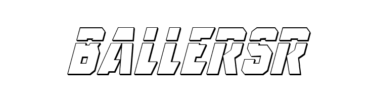 Anitlles Laser 3D Italic  Free Fonts Download