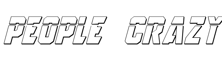 Anitlles Laser 3D Italic  Free Fonts Download