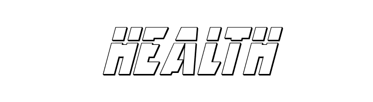 Anitlles Laser 3D Italic  Free Fonts Download