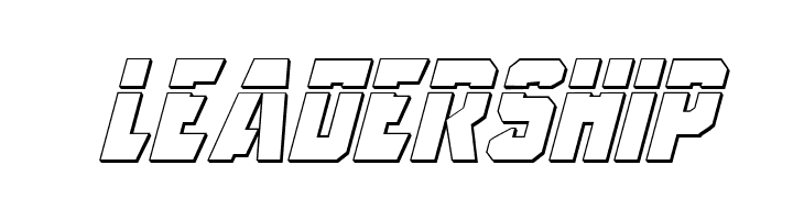 Anitlles Laser 3D Italic  Free Fonts Download