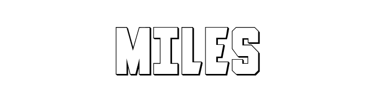 Anitlles 3D  Free Fonts Download