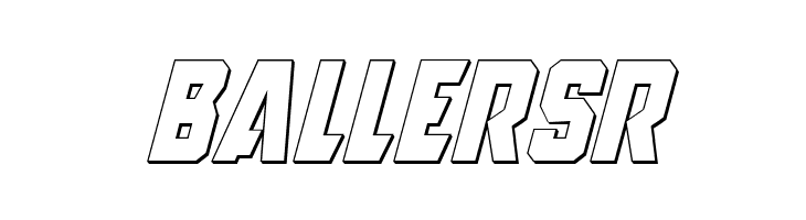 Anitlles 3D Italic  Free Fonts Download