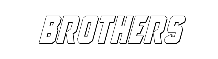 Anitlles 3D Italic  Free Fonts Download