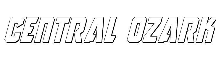 Anitlles 3D Italic  Free Fonts Download