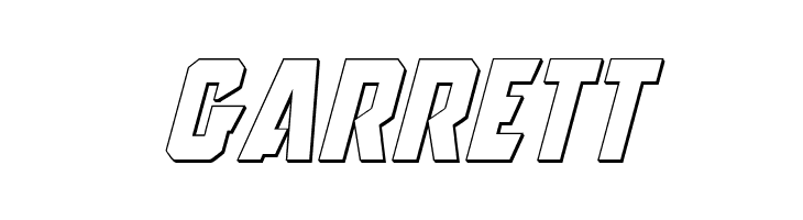 Anitlles 3D Italic  Free Fonts Download