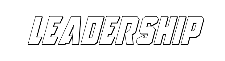 Anitlles 3D Italic  Free Fonts Download