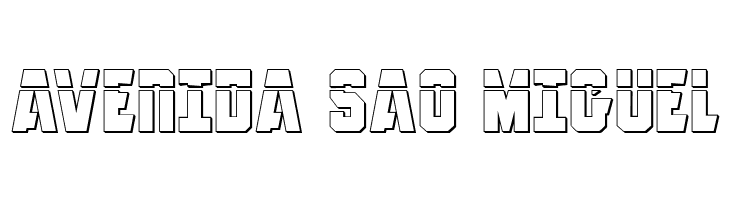 Anitlles Laser 3D  Free Fonts Download