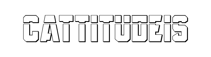 Anitlles Laser 3D  Free Fonts Download