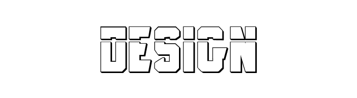 Anitlles Laser 3D  Free Fonts Download