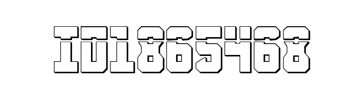 Anitlles Laser 3D  Free Fonts Download