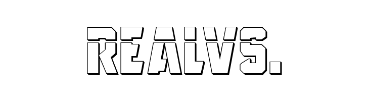 Anitlles Laser 3D  Free Fonts Download