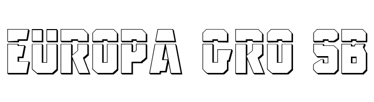 Anitlles Laser 3D  Free Fonts Download
