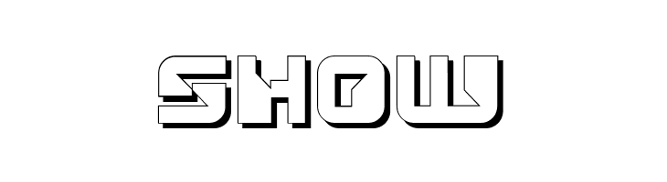 Replicant Shadow  Free Fonts Download