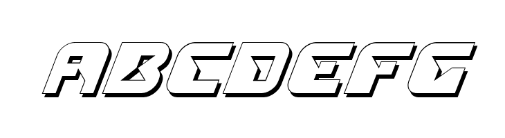 Replicant Shadow Italic  Free Fonts Download