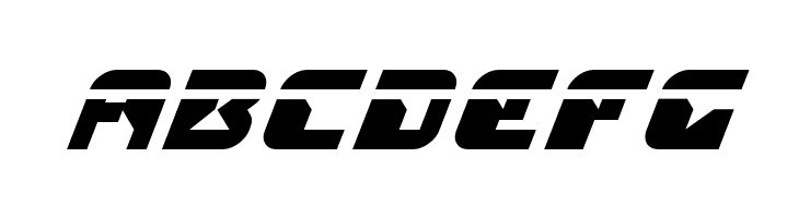 Replicant Laser Italic  Free Fonts Download