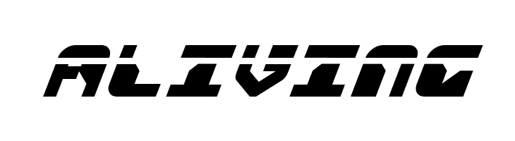 Replicant Laser Italic  Free Fonts Download