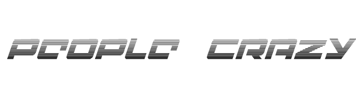 Pulse Rifle Gradient Italic  Free Fonts Download
