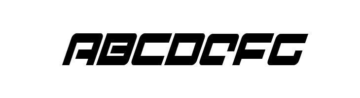 Pulse Rifle Condensed Italic  Free Fonts Download