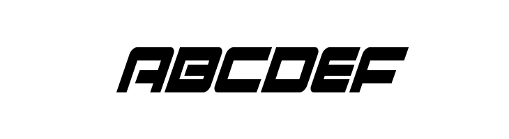 Pulse Rifle Condensed Italic  Free Fonts Download