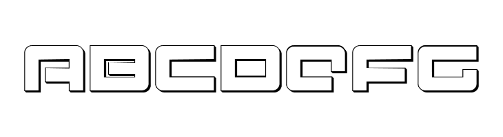 Pulse Rifle 3D  Free Fonts Download