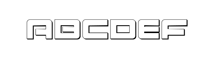 Pulse Rifle 3D  Free Fonts Download