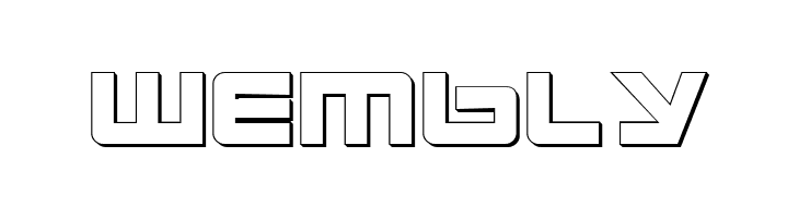 Pulse Rifle 3D  Free Fonts Download