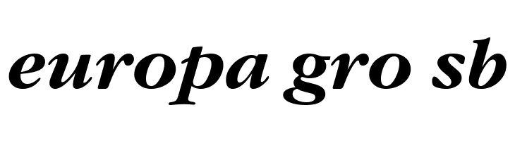 Gourmand  Bold Italic  Free Fonts Download