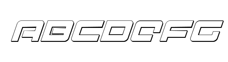 Pulse Rifle 3D Italic  Free Fonts Download