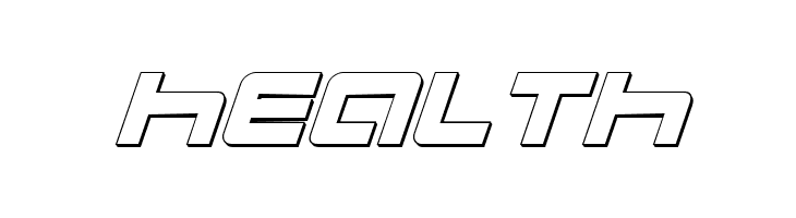Pulse Rifle 3D Italic  Free Fonts Download